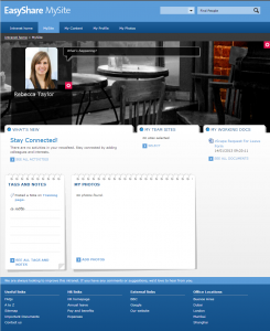 EasyShare mysite